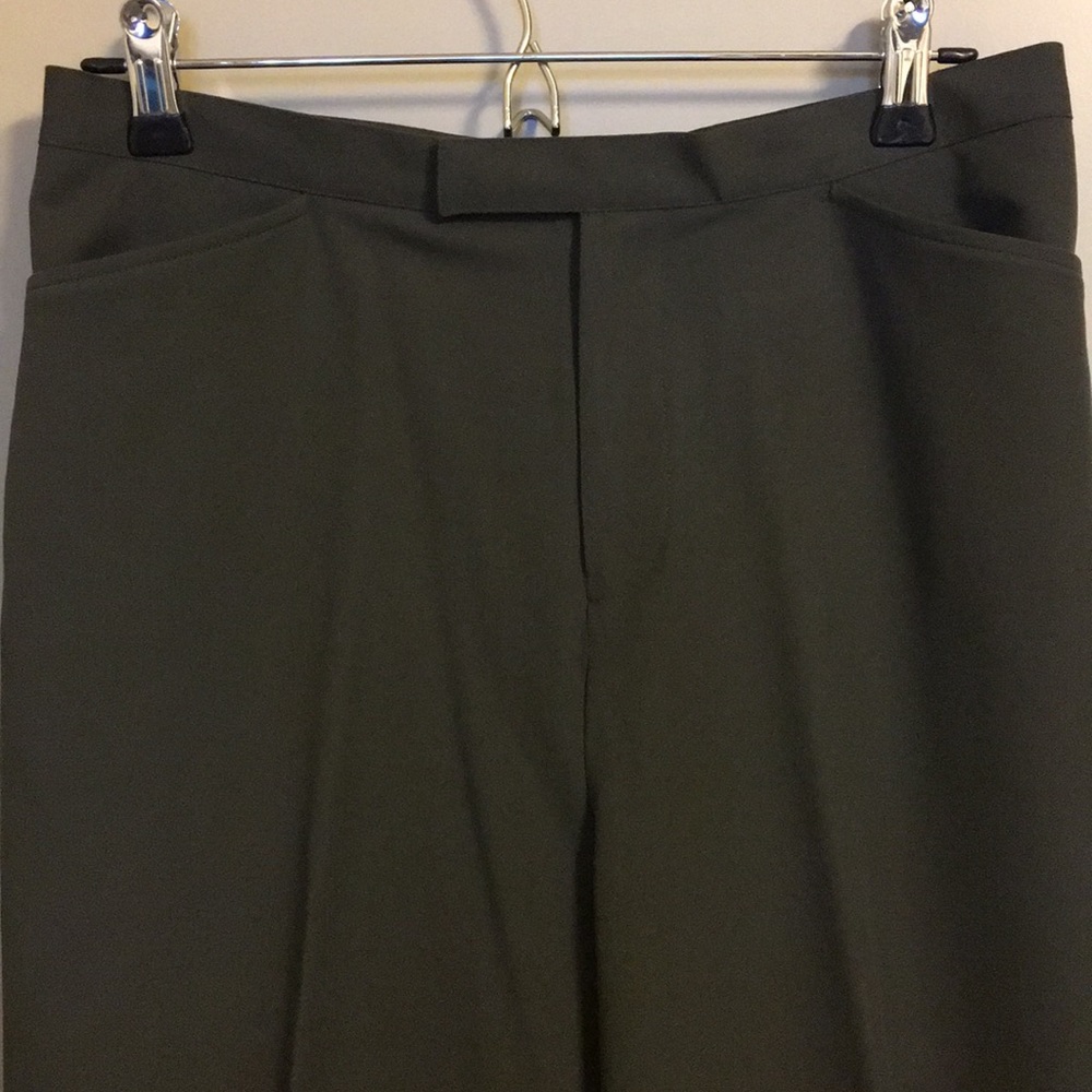 Nine West Dark Olive Stretch Trouser